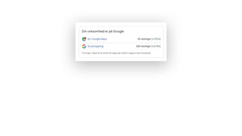 Se i google kort og søgning